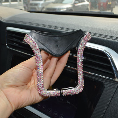 Rhinestone Phone Holder